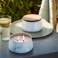 Yankee Candle Linden Tree Blossoms Outdoor Tin Candle Extra Image 3 Preview